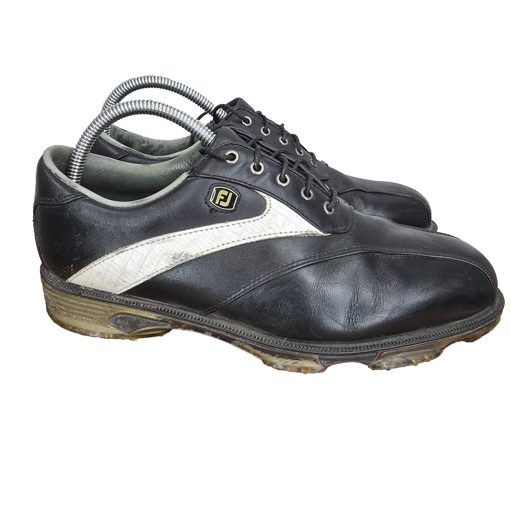 FootJoy Black and White Men's Golf Sneakers